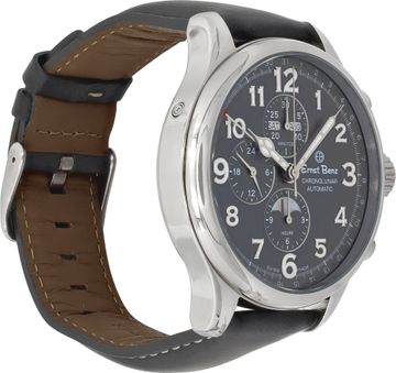Ernst Benz Chronolunar GC10385 Stainless Steel 47mm auto watch