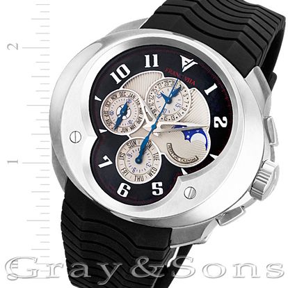 Franc Vila Grand Sport DRH FVa11 stainless steel 49mm auto