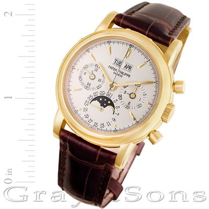Patek Philippe Perpetual Calendar 3970J 18k 36mm Manual |