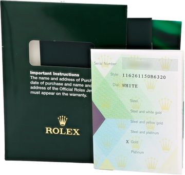 Rolex Datejust 116261 18k & steel 36mm auto watch