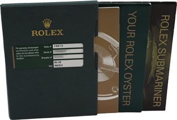 Rolex Submariner 16613 18k & steel 40mm auto watch