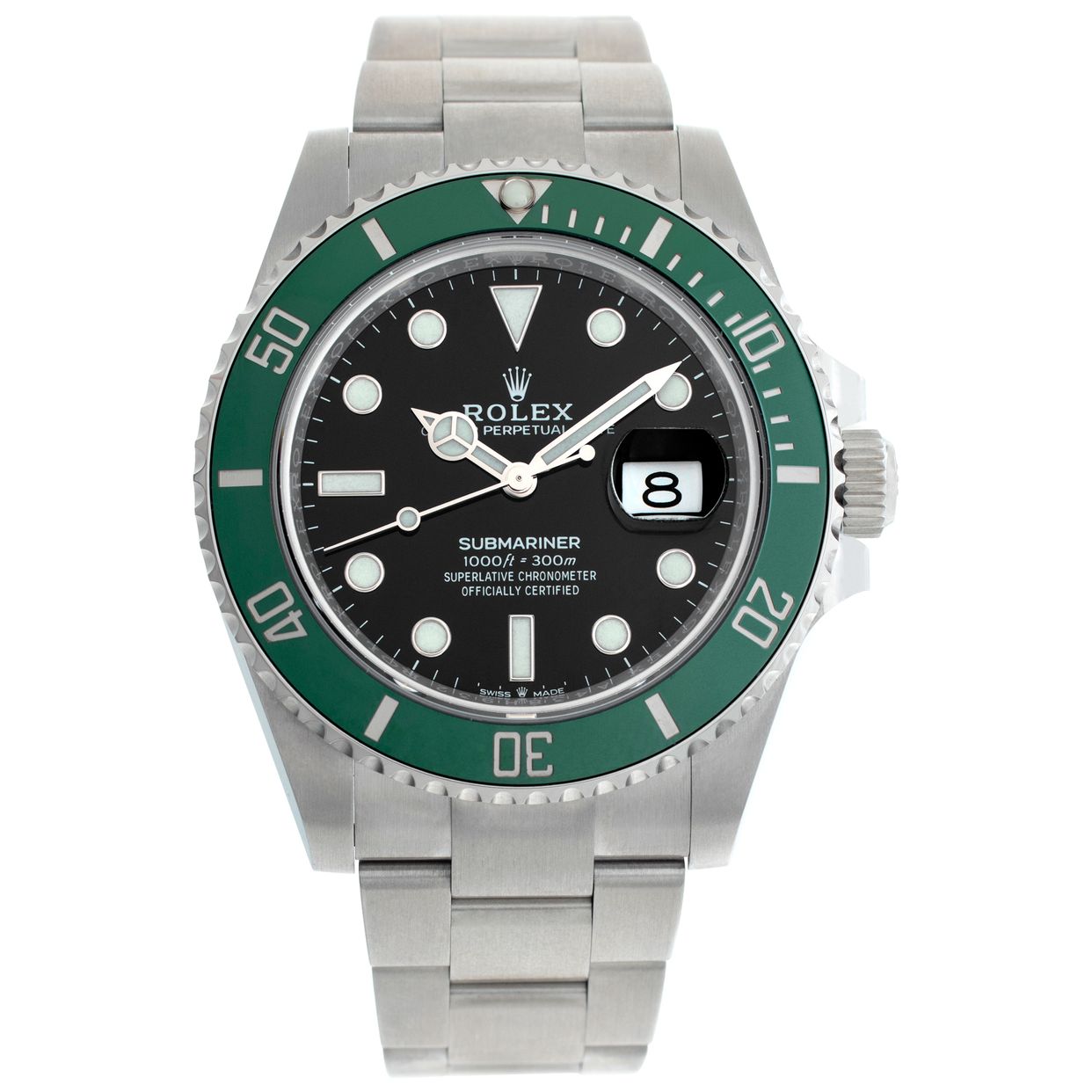 Rolex Submariner 126610LV stainless steel 41mm auto watch