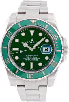 Rolex Submariner Hulk 116610LV Stainless Steel 40mm auto watch