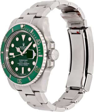 Rolex Submariner Hulk 116610LV Stainless Steel 40mm auto watch