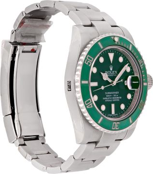 Rolex Submariner Hulk 116610LV Stainless Steel 40mm auto watch