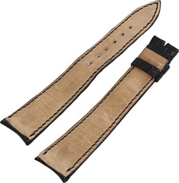 USED Audemars Piguet Padded Black Aligator Strap (20mm x 16mm)