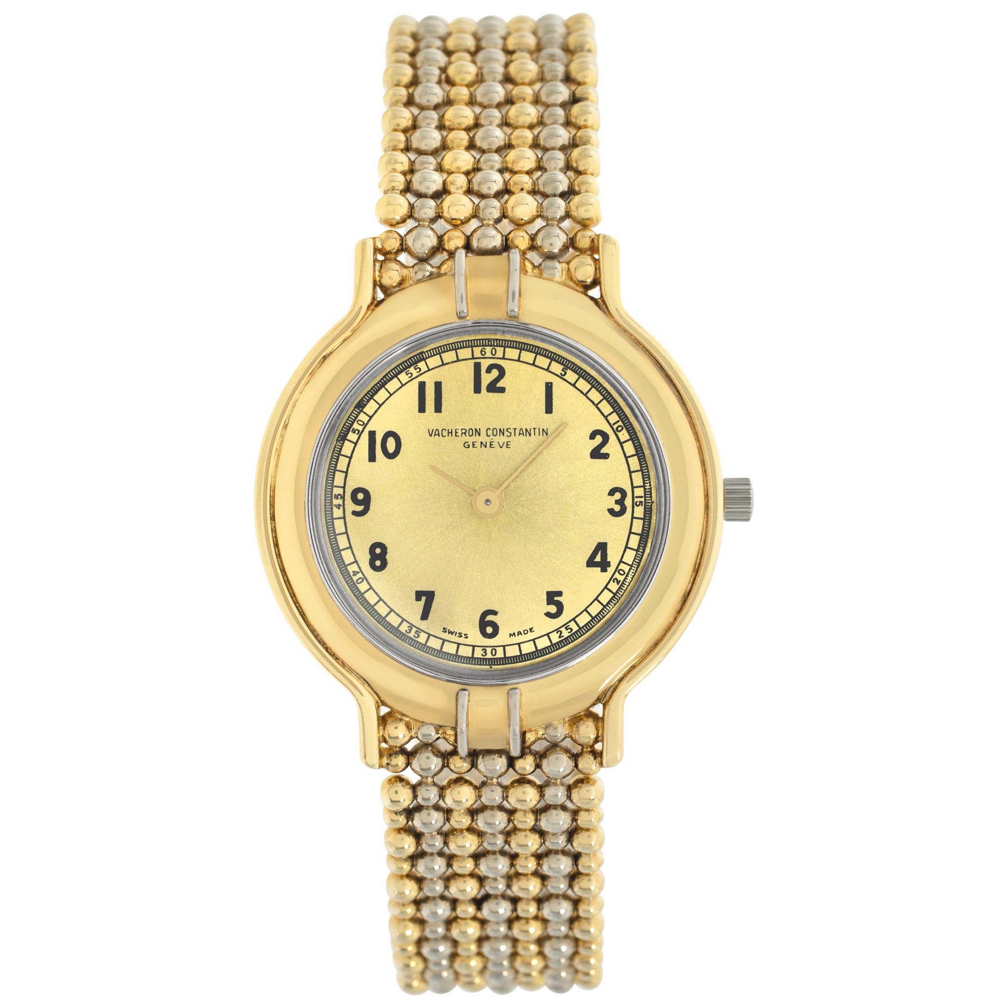 Vacheron Constatin Women\'s Watch 18K Yellow Gold Case Diamond Swiss Manual 1960 Vacheron Constantin Diamond Accent Wristwatches for sale - eBay main image 4