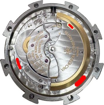 Vacheron Constantin Overseas 42040 Stainless Steel Silver dial 37mm Automatic wa