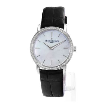 Vacheron Constantin Patrimony 25558/000G-B157 White Gold MOP dial 30mm Quartz