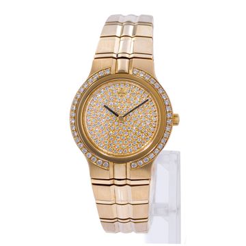 Vacheron Constantin Phidias 16510/967J-0917 Yellow Gold Diamond Dial 24mm Quartz