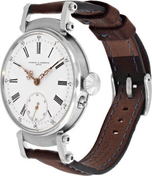 Vacheron Constantin pocket watch xxx Stainless Steel White dial 45mm Manual watc