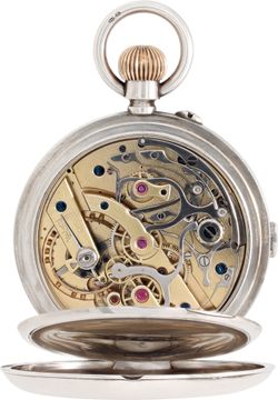 Vacheron Constantin pocket watch Sterling Silver 52mm Manual watch