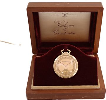 Vacheron Constantin pocket watch in 14k rose gold