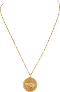 Van Cleef & Arpels Medal Aries necklace in 18k yellow gold Necklace Collection