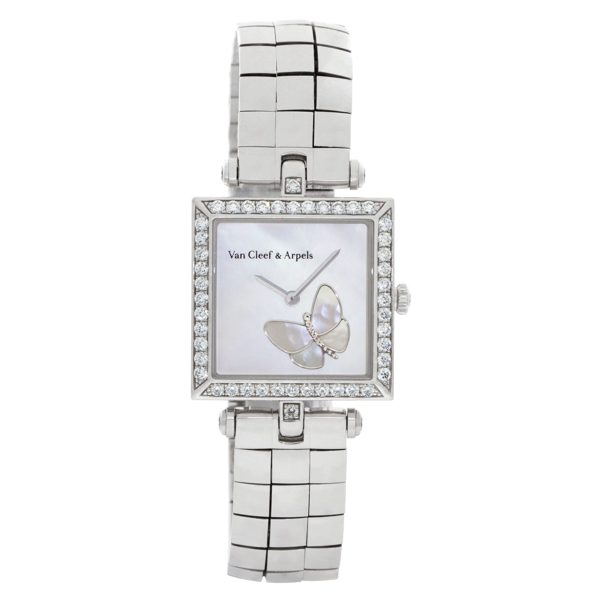 Pre-owned Van Cleef & Arpels Square Papillon hh22989 | Gray & Sons