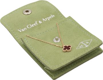 Van Cleef & Arpels Sweet Alhambra pendant Red Carnelian