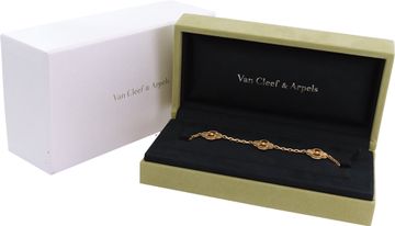 Van Cleef & Arpels Vintage Alhambra bracelet 5 motifs 18k yellow gold