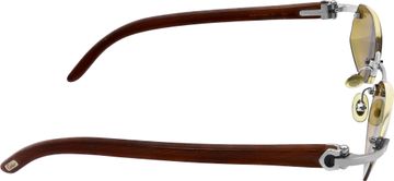 Vintage Cartier Glasses with Wood Temples