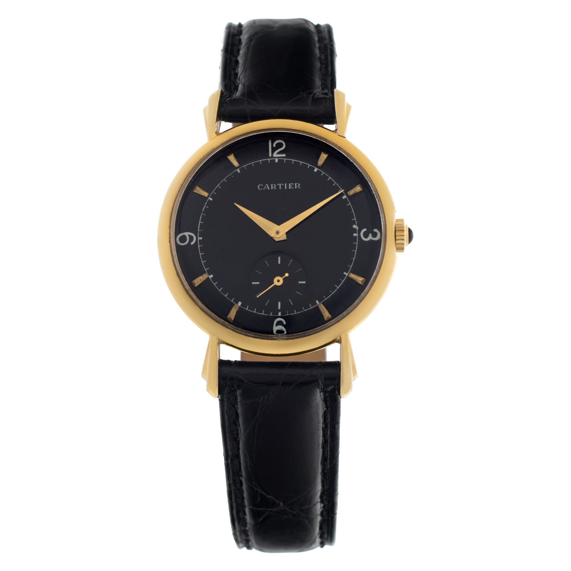 ◆VINTAGE◆【Cartier】2C*LM Cartier Tonneau Dual Time LM W1502853 Quartz Cal. K18YG