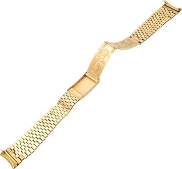 Vintage Rolex link bracelet in 18k yellow gold from 1958
