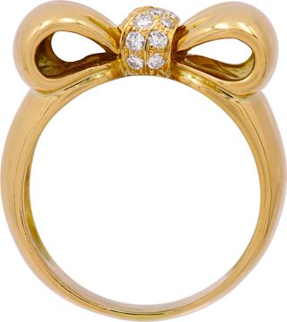 Vintage Van Cleef & Arpels Diamond bow ring