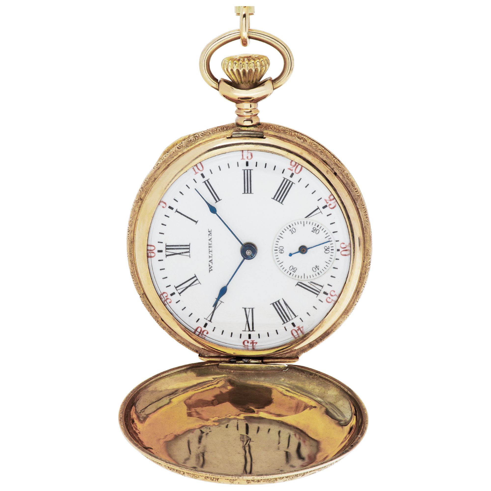 Pre-owned Waltham pocket watch 10k Manual watch | Gray & Sons Jewelers