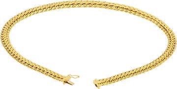 Woven Multi-Strand Necklace in 18k yellow gold Made in Italy