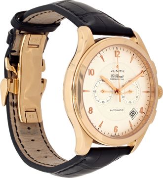 Zenith El Primero 18.0520.4002 18k rose gold White dial 44mm Automatic watch