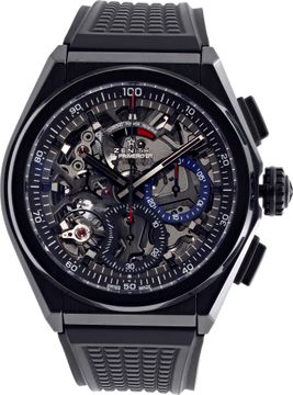 Zenith El Primero 49.9000.9004 Stainless Steel 44mm auto watch Zenith El Primero "Defy 21 Skeleton Dial Ceramic Chronograph" 44mm 49.9000.9004 Mens Watch Collection