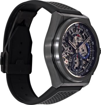 Zenith El Primero "Defy 21 Skeleton Dial Ceramic Chronograph" 49.9000.9004 Stain