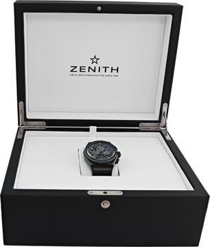 Zenith El Primero "Defy 21 Skeleton Dial Ceramic Chronograph" 49.9000.9004 Stain