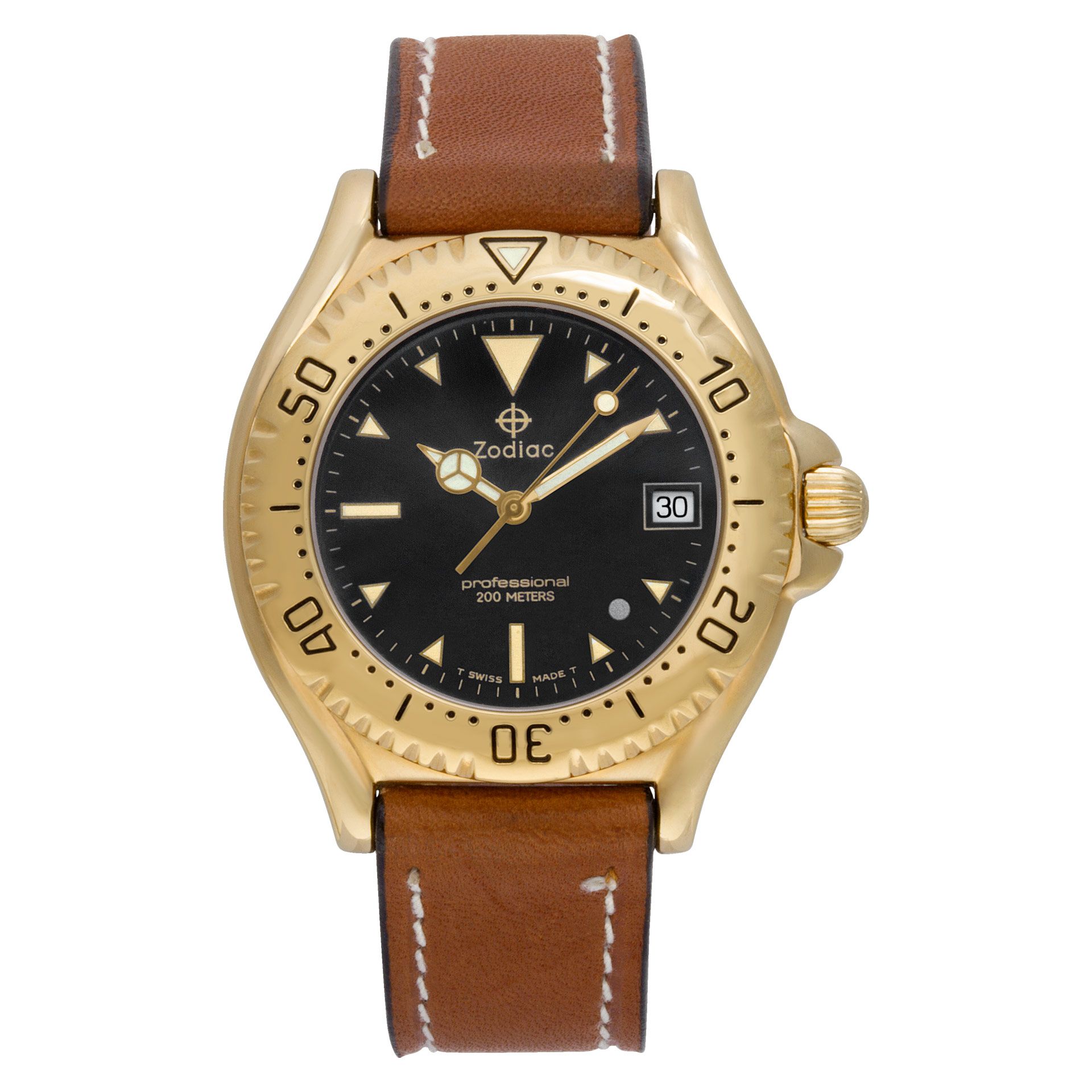 Used Zodiac Professional Stainless Steel 38mm W521204 | Gray & Sons